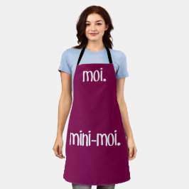 モイ&ミニモイ エプロン
