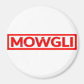 モウグリ切手 マグネット (正面)