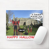 モウセパドハッピーハローウィンヤギ マウスパッド (マウス)