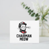 モウ会長デザイン ポストカード (スタンド正面)