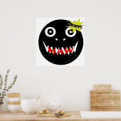 モウ頭が腹を立てる！ ポスター (キッチン)