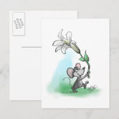 モエのイースターリリー シーズンポストカード (正面/裏面)