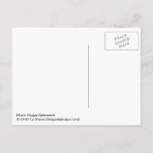 モエズハッピーハローウィン シーズンポストカード (裏面)