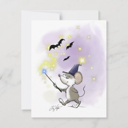 モエズハッピーハローウィン 招待状 (正面)