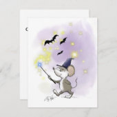 モエズハッピーハローウィン 招待状 (正面/裏面)