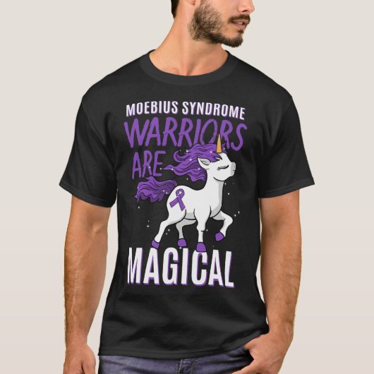 モエビウス症候群戦士ユニコーンモビウスフェイシャルパー Tシャツ (正面)
