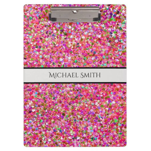 モエレガントザイ多彩クグリモダンットグリッター#4 クリップボード (正面)