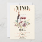 モエレガントデンヴィノウィーヴューブライダルシャワー 招待状 (正面)