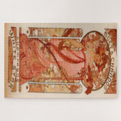 モエ&チャンドンホワイトスター：アンアールヌーボー版1 ジグソーパズル (横)