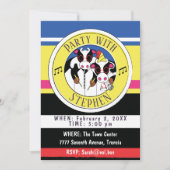 モオッシアン招待状バースデーパーティー 招待状 (正面)