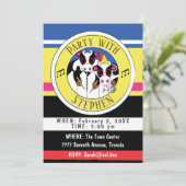 モオッシアン招待状バースデーパーティー 招待状 (スタンド正面)