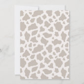 モオモダンス誕生日招待状 招待状 (裏面)