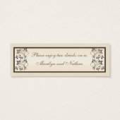 モカとアイボリーフローラドリンクチケット (裏面)