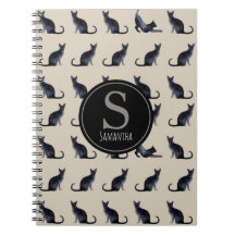 モカと水彩の黒猫愛好家