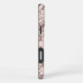 モカの花のエレガンス iPhoneケース (右側面)