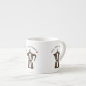 モカイタリアンコーヒーポット エスプレッソカップ (正面右)