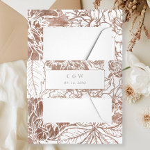 モカエレガントブラウンフローラ結婚ズ