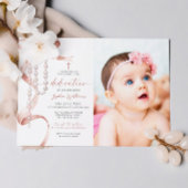 モカエレガントボウ&ロザリオ写真献身 招待状