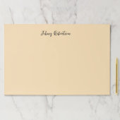 モカシンピーチイエロープレーンエレガントプロフェッショナル ペーパーパッド (インサイチュ)