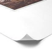 モカシン花；ステムレスレディーズスリッパ ポスター (角)