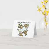 モカスタマイズンキーがカードを鳴らす カード (黄色い花)