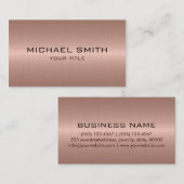 モカスタムノグラムステンレス鋼金属2 名刺 (正面/裏面)