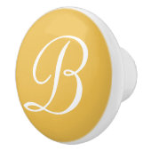 ・モカスタムノグラム・レターイニシャル・デザイナの色 セラミックノブ (右)