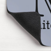 モカスタムノグラム、名前とカラーマウスパッド マウスパッド (コーナー)