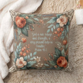 モカフローラ聖句のカスタマイズ クッション (ブランケット)