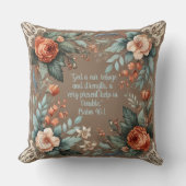 モカフローラ聖句のカスタマイズ クッション (正面)