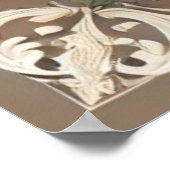 モカフローラ聖句のカスタマイズ ポスター (角)