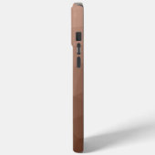 モカブラウンの幾何学メッシュモノグラム Case-Mate iPhoneケース (裏面 / 左)