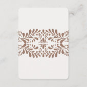 モカブラウン タレヴェラ タイル 詳細カード挿入 エンクロージャーカード (裏面)