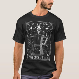 モカポットコーヒーのタロットカード Tシャツ