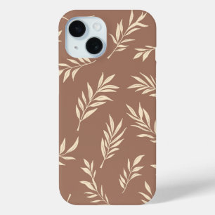 モカムスブラウントロピカルパームフローラ2025 iPhone 15ケース