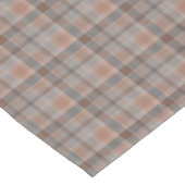 モカムースとグレー市松模様に テーブルクロス (アングル)