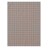 モカムースとグレー市松模様に テーブルクロス (正面)