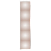 モカムースのグラデーション白を使用した幾何学模様 ショートテーブルランナー (正面)