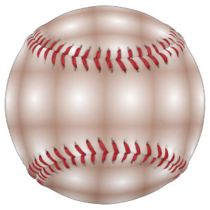 モカムースのグラデーション白を使用した幾何学模様 ソフトボール