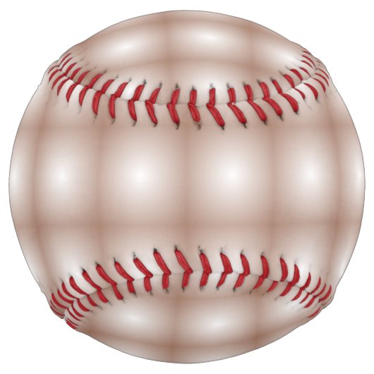 モカムースのグラデーション白を使用した幾何学模様 ソフトボール (正面)