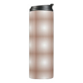 モカムースのグラデーション白を使用した幾何学模様 タンブラー (回転左)