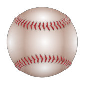 モカムースのグラデーション白を使用した幾何学模様 野球ボール (裏面)