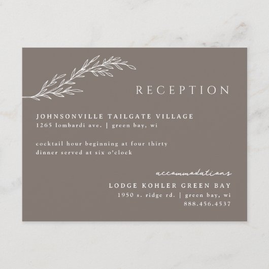 モカモダンステンシルボフローラ詳細 エンクロージャーカード (正面)