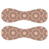 モカモダンムースほこりっぽいピンク幾何学形状 ソフトボール (パネル)