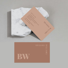 モカモダンムースプロフェッショナルモノグラム 名刺