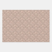 モカロコリバイバルマンダラアールデコホタテ ラッピングペーパーシート (正面3)