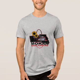 モカンバダランダーズメンズグレイ トライブレンドＴシャツ