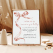 モカ弓どのように大きいママの腹のシャワーゲーム ポスター