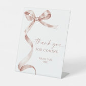 モカ感謝していウスの来サイン 台座サイン (正面)