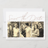 モカ筆書道3セピア写真集 セーブザデート (正面)